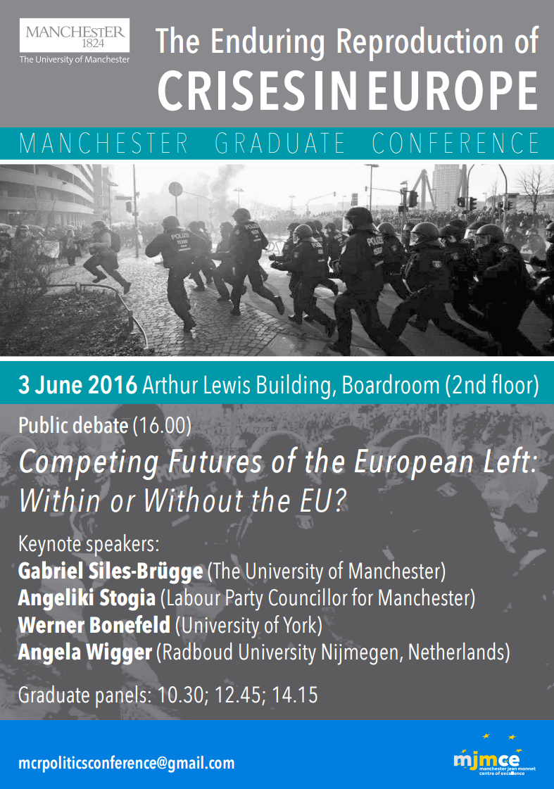 The Enduring Reproduction of Crises in Europe poster